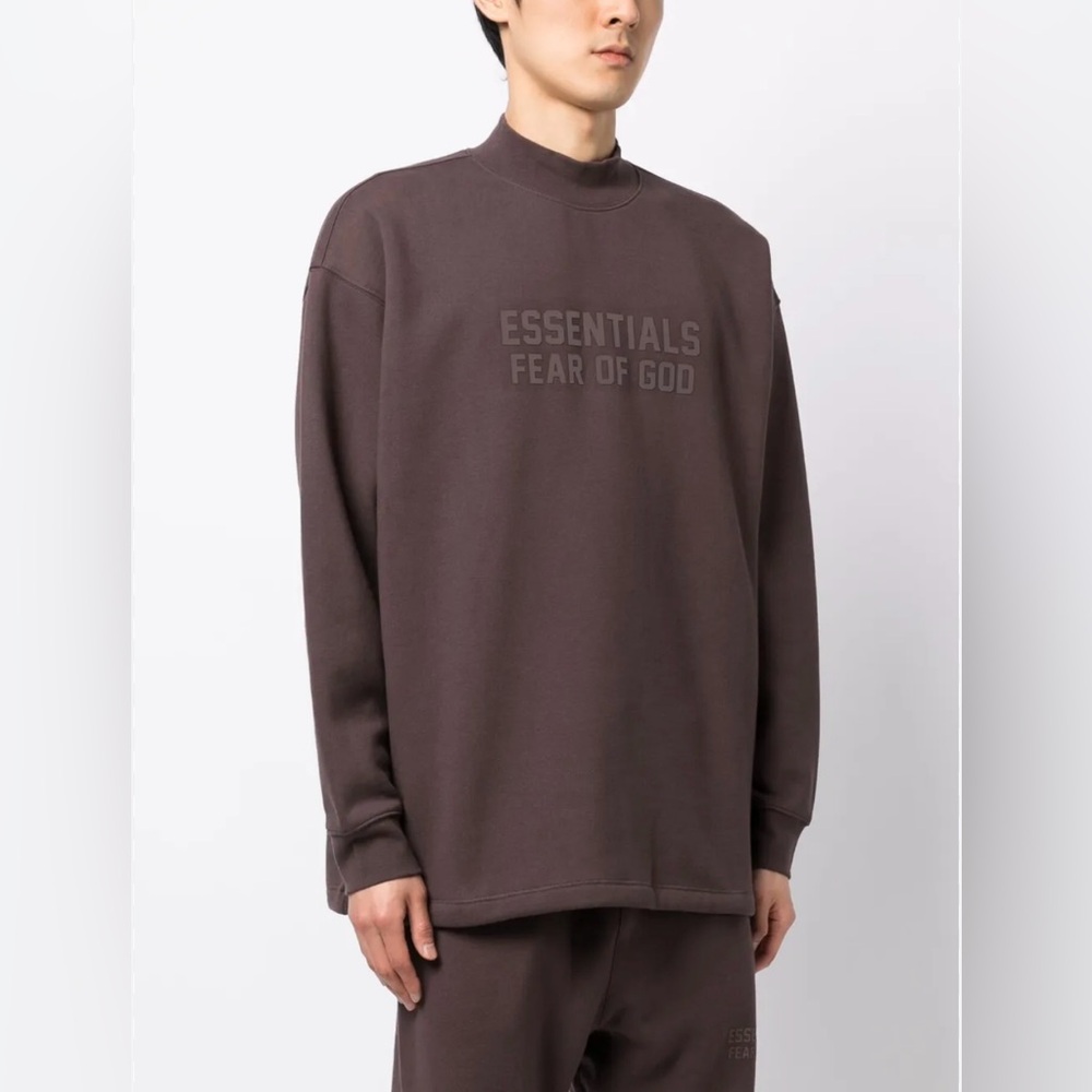 Essentials Fear of God Long Sleeve Pullover Sweatshirt
